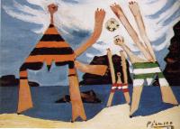 Picasso, Pablo - bathers with a ball